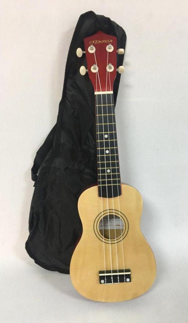 Cremonia Au01L-21N Ukulele 21" Naturel , Au01L-21N, Soprano Ukulele 21", Naturel, Kapak &Amp - Image 1
