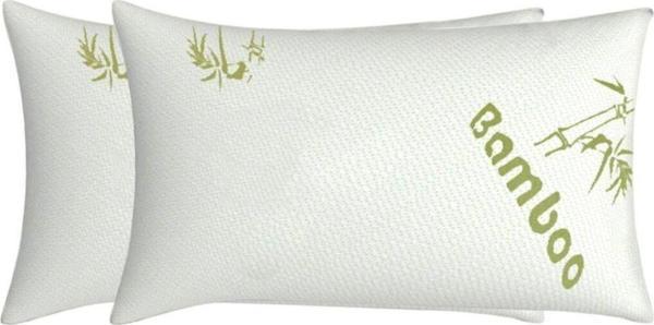 Midilife Bamboo Yastık 50X70 Visco Bamboo Yastık 2'li Paket Çift Kişilik Bamboo Ortopedik Yastık 2 Adet - Image 1