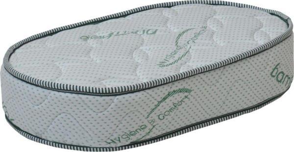 Opalin 45X80 Opalin Ahşap Sepet Beşik Yatağı Bamboo Oval Beşik Yatağı - Image 1