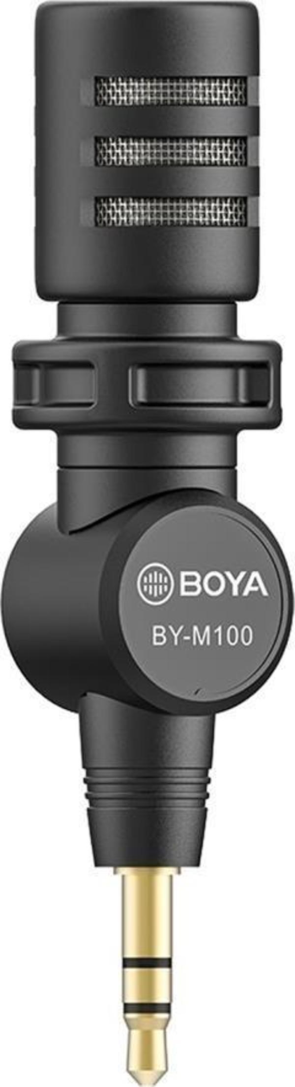 Boya BY-M100 Kompakt 3.5mm Kamera Mikrofonu - Image 1