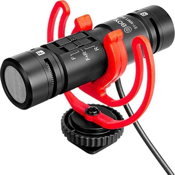 Boya BY-MM1 Pro Çift Kafalı Shotgun Mikrofon - Image 1