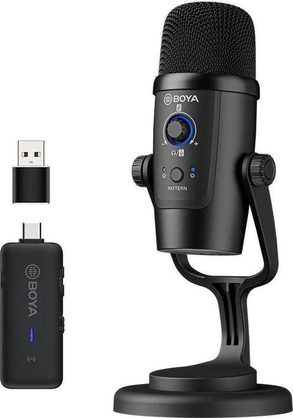 Boya BY-PM500W Kablolu - Kablosuz USB Condenser Mikrofon - Image 1