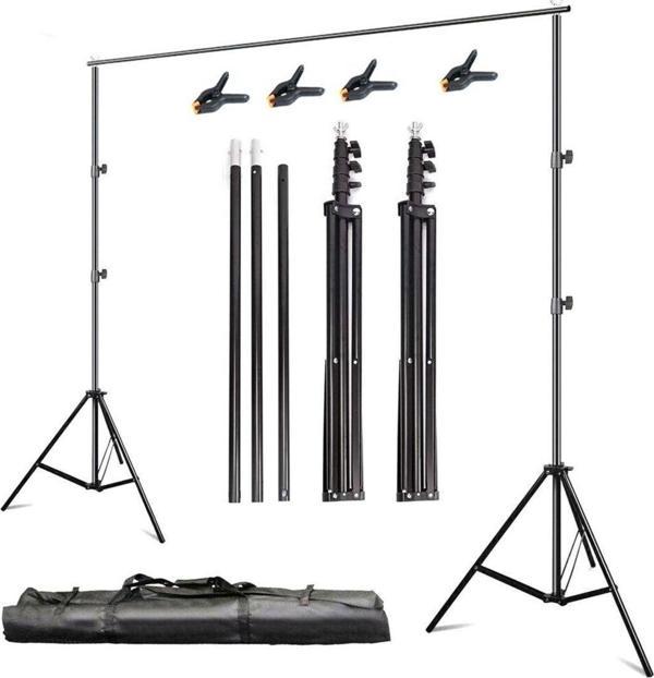 Aa Plus Fon Standı Taşınabilir 2X3 Metre+4 Mandal - Image 1