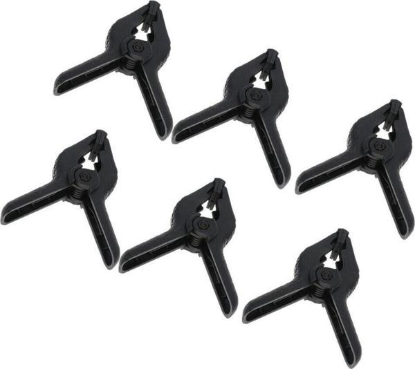 Aa Plus Kopya-6 Adet Fon Mandalı Clamp Mengene Kıskaç  4.5 Inç=11.5 Cm - Image 1