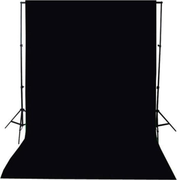 Ada Greenbox Black Screen-Siyah Fon Perde (2X3M) Fon Standı 2X3Mfstand - Image 1