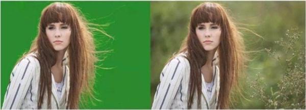 Ada Greenbox Chromakey-Green Screen- Greenbox Yeşil Fon Perde(3X3 M) - Image 1