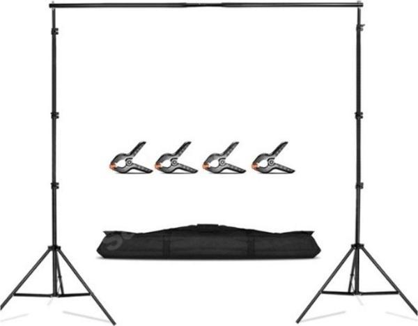 Ada Greenbox Fon Standı Background Stand 200X200 Cm + 4 Mandal - Image 1