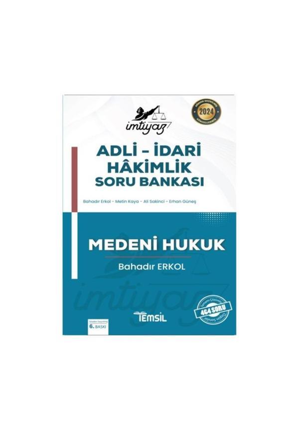 Temsil Yayınları İmtiyaz Adli-idari Hâkimlik Medeni Hukuk Soru Bankası - Temsil Kitap - Image 1