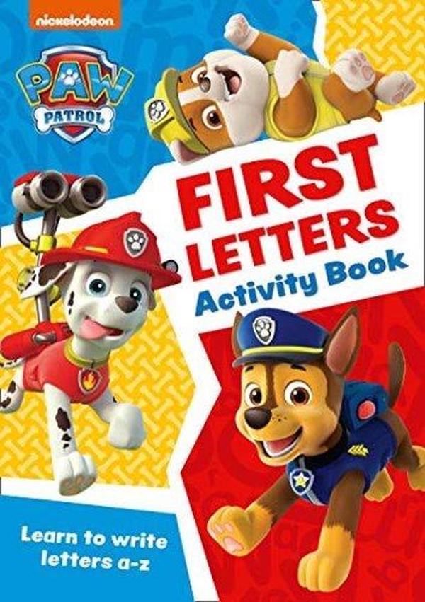 PAW Patrol First Letters Activity Book: Get Set For School! - Collins - Image 1