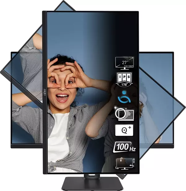 Msı Pro Mp275P 27 1920X1080 100Hz 1Ms Hdmı Vga Ips Monitör - Image 1