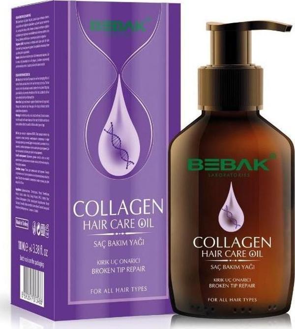 Bebak Kolajen Saç Bakım Yağı 100 ml - Image 1