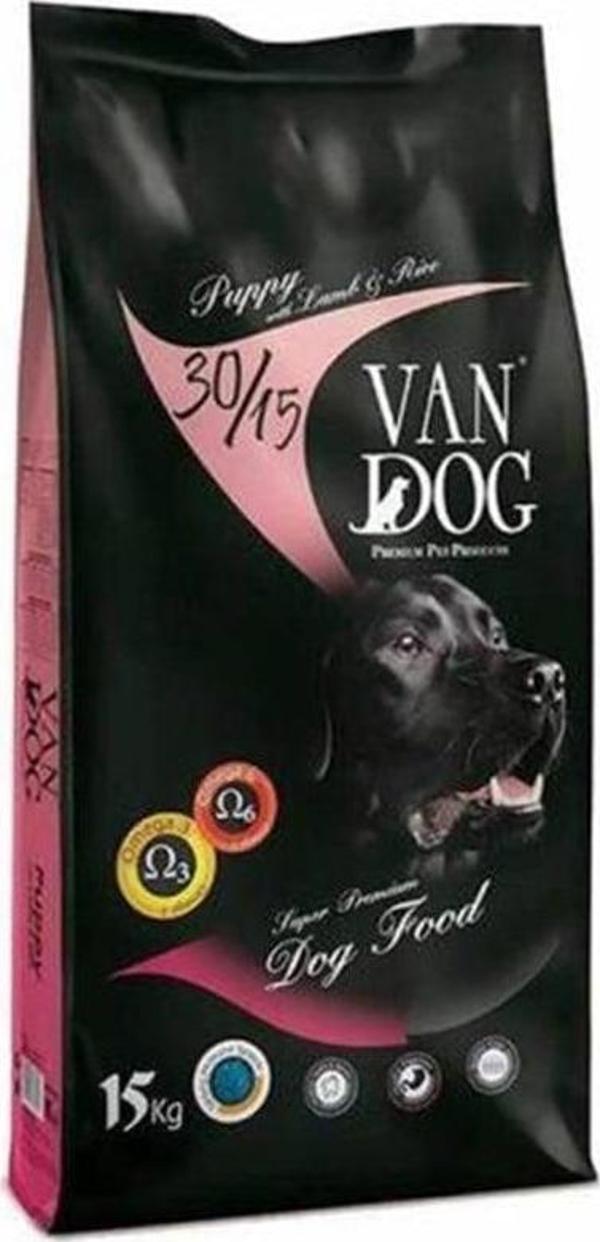 VanDog Kuzu Etli Pirinçli Yavru Köpek Maması 15 kg - Image 1