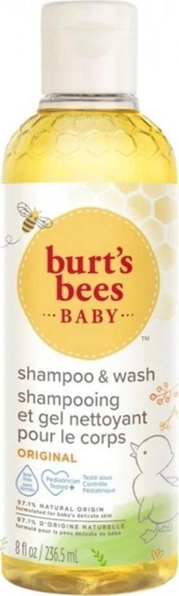 Burt's Bees Bebek Saç ve Vücut Şampuanı 235ml  - Image 1