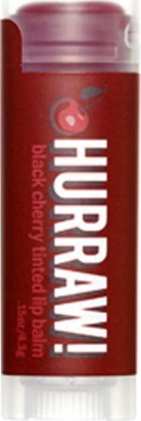 Hurraw Black Cherry Tinted Lip Balm/Vişne - Image 1