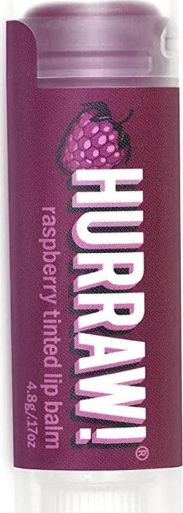 Hurraw Raspberry Tinted Lip Balm 4,8gr - Image 1
