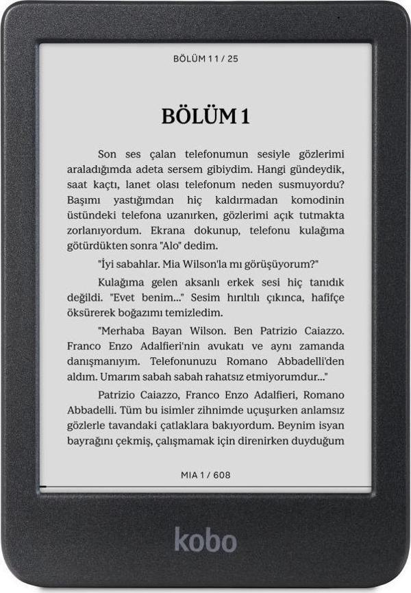 Kobo Clara BW 16 GB 6" E-Kitap Okuyucu - Image 1