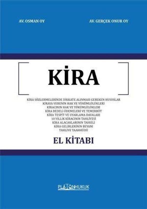 Kira El Kitabı - Platon Hukuk Yayınevi - Image 1