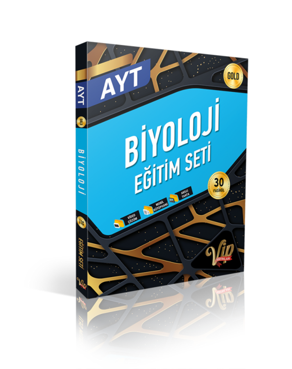 Vip Yayınları AYT Gold Biyoloji Eğitim Seti Vip Yayınları 30 Fasikül - Image 1