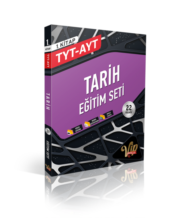 Vip Yayınları TYT-AYT Tarih Eğitim Seti 1. Kitap Bronz 22 Fasikül - Image 1