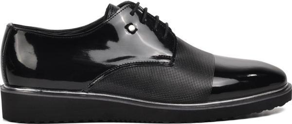 Ayakmod P400 Siyah Rugan Erkek Günlük Ayakkabı - Image 1