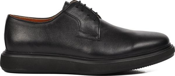Ayakmod Premium 33275 Siyah Hakiki Deri Erkek Casual Ayakkabı - Image 1