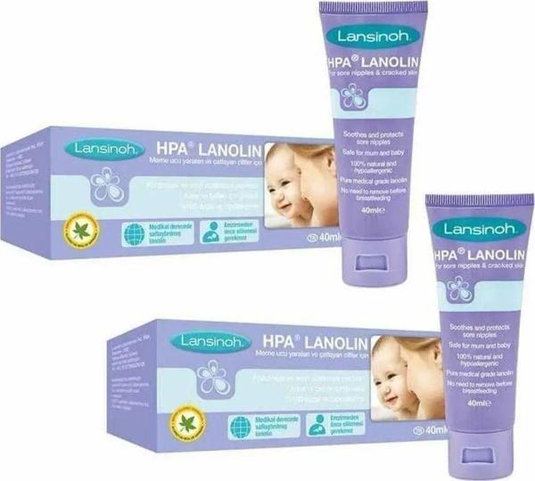 Lansinoh Lanolin 40 ml 2'li Göğüs Kremi - Image 1
