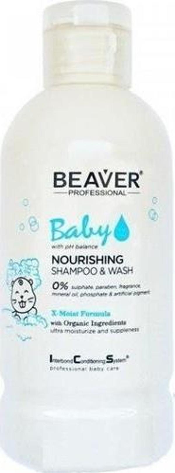 Beaver Baby Shampoo & Wash 300 Ml - Image 1