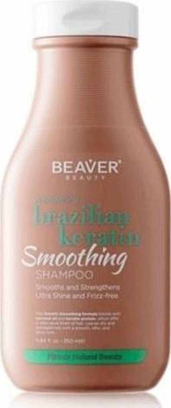 Beaver Brazilian Keratin Smoothing Shampoo 350 ml - Image 1