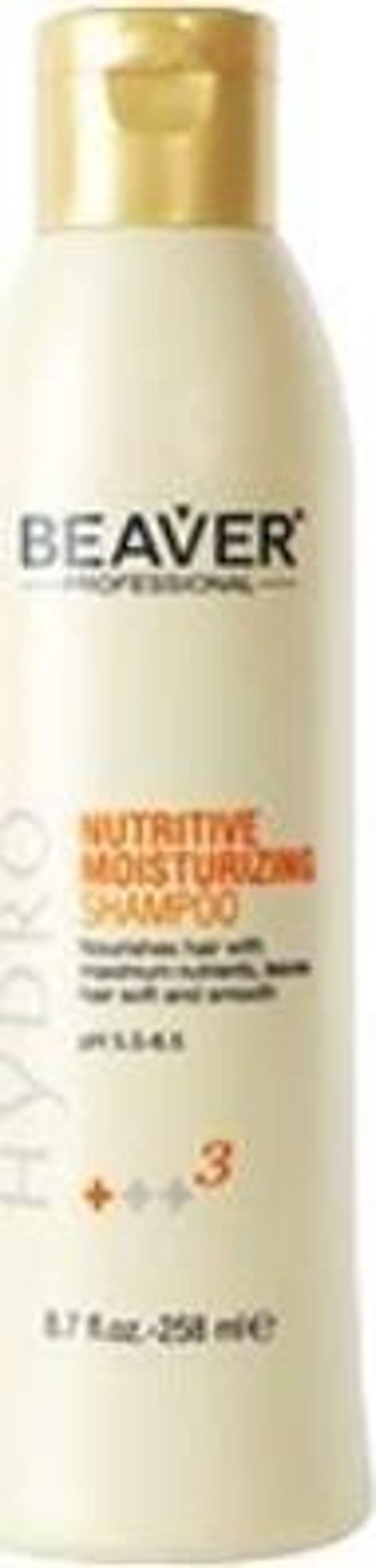 Beaver Nutritive Moisturizing Shampoo 258 ml - Image 1