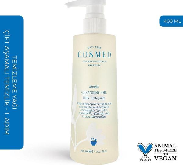 Cosmed Atopia Temizleme Yağı 400 ml - Image 1