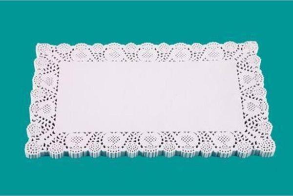 19 X 31 CM DİKDÖRTGEN KAĞIT DANTEL ALTLIK-100 ADET MYEBI MARKA - Image 1