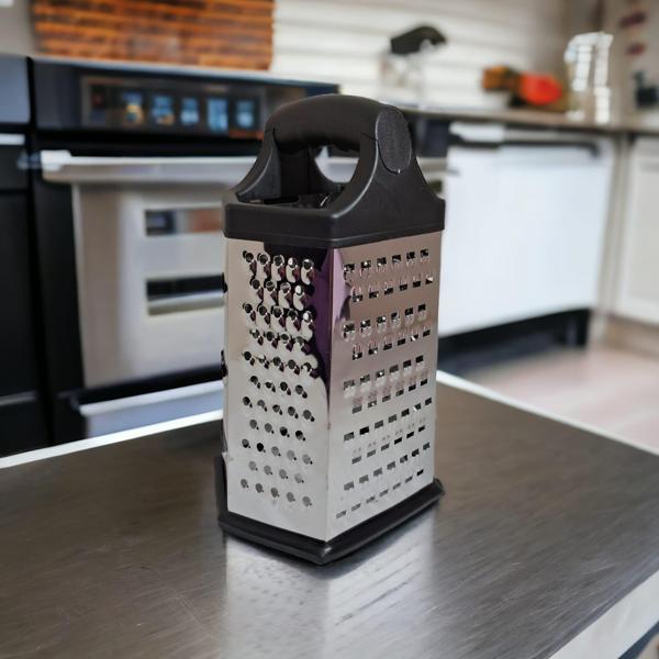 Kule Rende 6 Köşe 6 Fonksiyonlu Lüx Saplı Rende 22 cm El Rendesi Peynir Sebze Patates Rende - Image 1