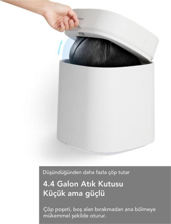 T Air Lite Tam Otomatik Akıllı Çöp Kovası - Image 1