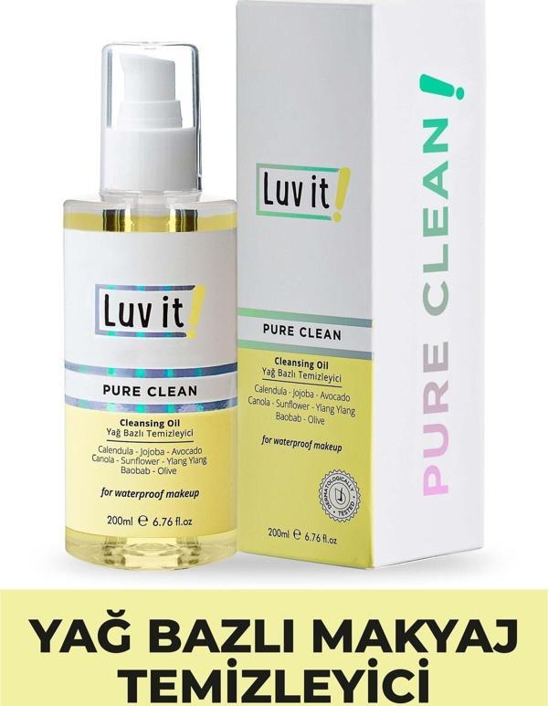 Luv it! Bitkisel Içerikli Yağ Bazlı Makyaj Temizleyici 200 Ml - Image 1
