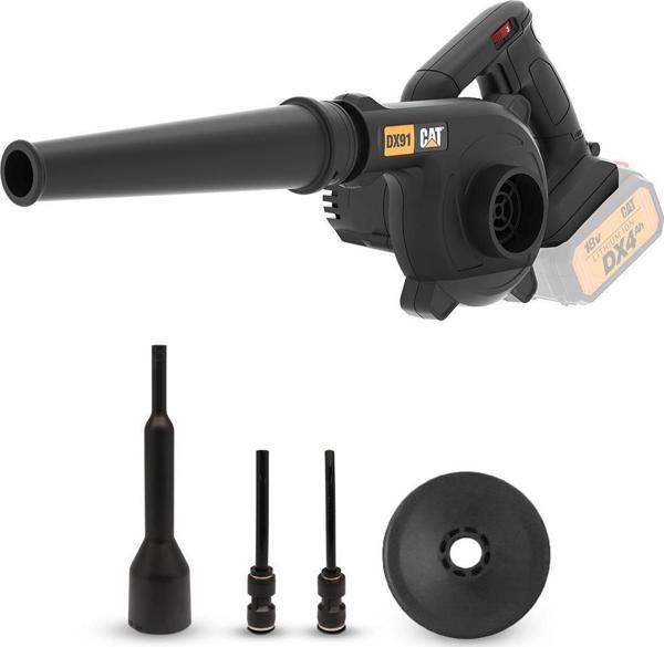 CAT DX91B 18Volt Profesyonel Devir Ayarlı Üfleyici + 5 Parça Aksesuar (Akü Dahil Değildir) - Image 1