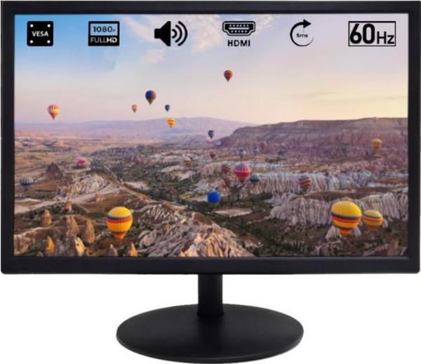 PROMES PR-E200 20" 60HZ 5MS HDMI VGA HOPARLÖRLÜ FULL HD LED MONİTÖR% - Image 1