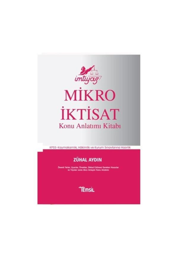 Temsil Yayınları İmtiyaz Mikro İktisat Konu Anlatımı Kitabı - Temsil Kitap - Image 1