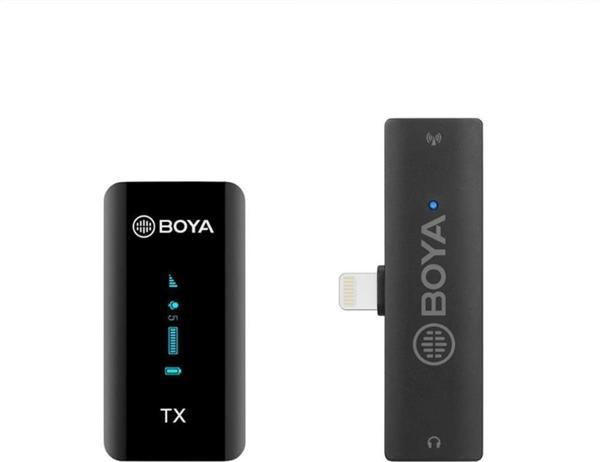 Boya BY-XM6-S3 Kablosuz Yaka Mikrofonu - Lightning - Image 1