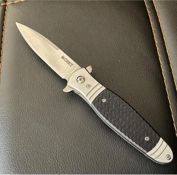 CRKT Bombastik Çakı Deri Kılıfı ile Birlikte - Image 1