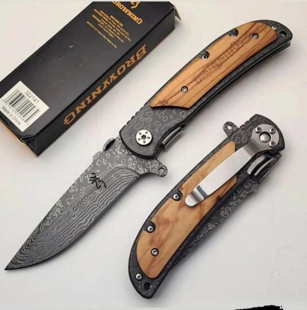Browning Damascus Çakı - Image 1