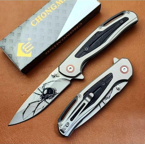 Chongming Örümcek Desenli Çakı - Image 1