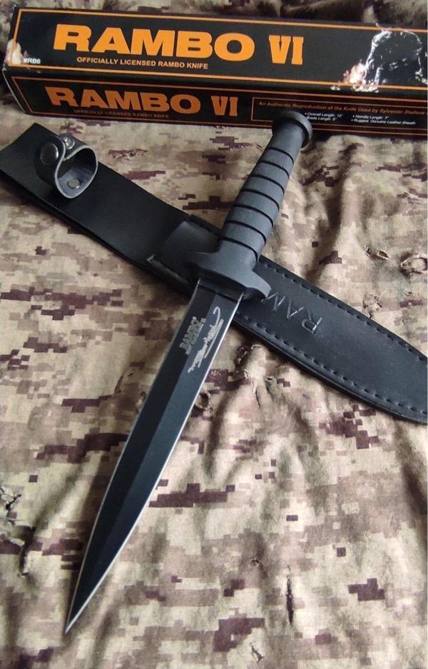 Rambo 6 Bıçağı Deri Kılıf Ile Birlikte - Image 1