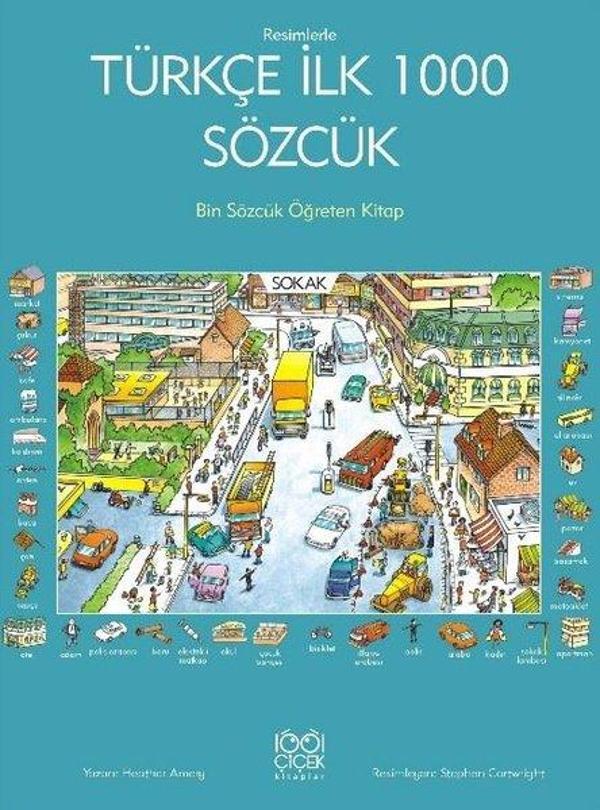 Resimlerle Türkçe İlk 1000 Sözcük - 1001 Çiçek - Image 1