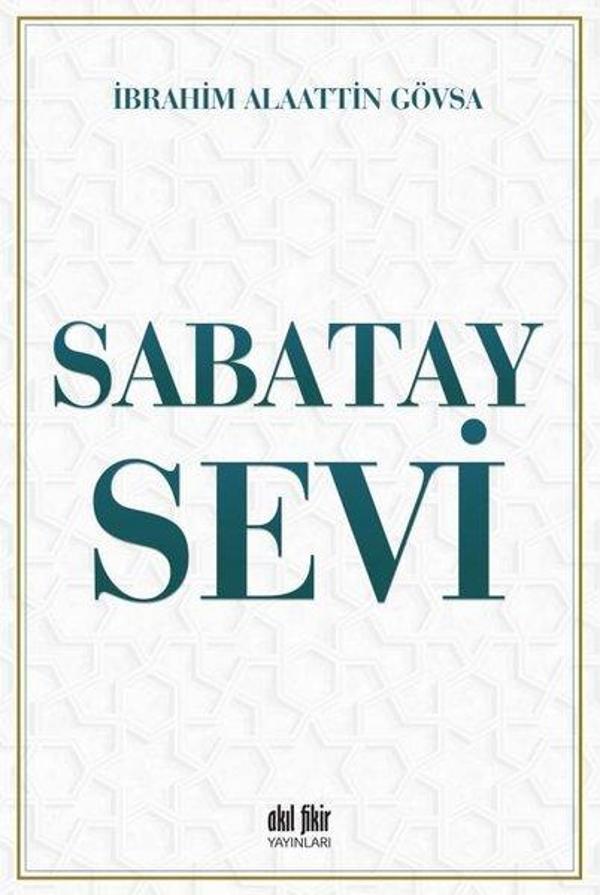 Akıl Fikir Yayınları Sabatay Sevi - Akıl Fikir Yayınları - Image 1