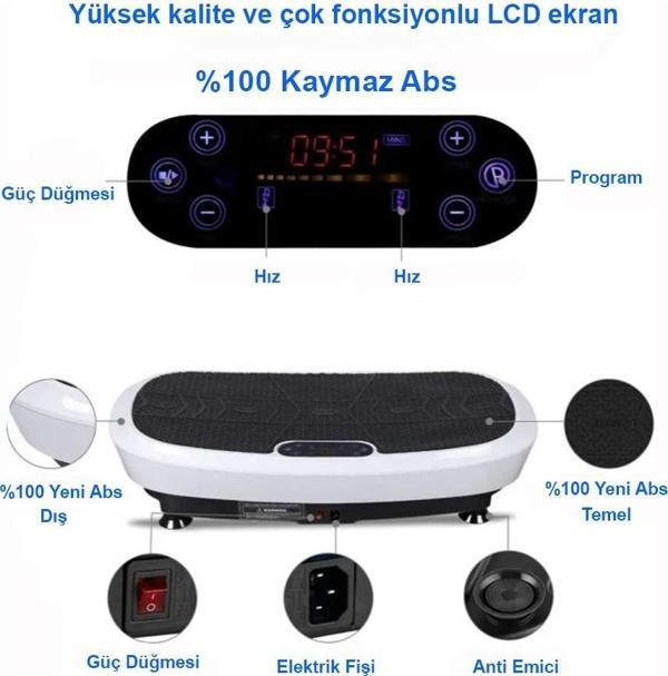 Kochler 2d Özellikli Bluetoothlu Kondisyon Aleti Ve Egzersiz Aleti Crazyfit - Müzik Özellikli - Image 1