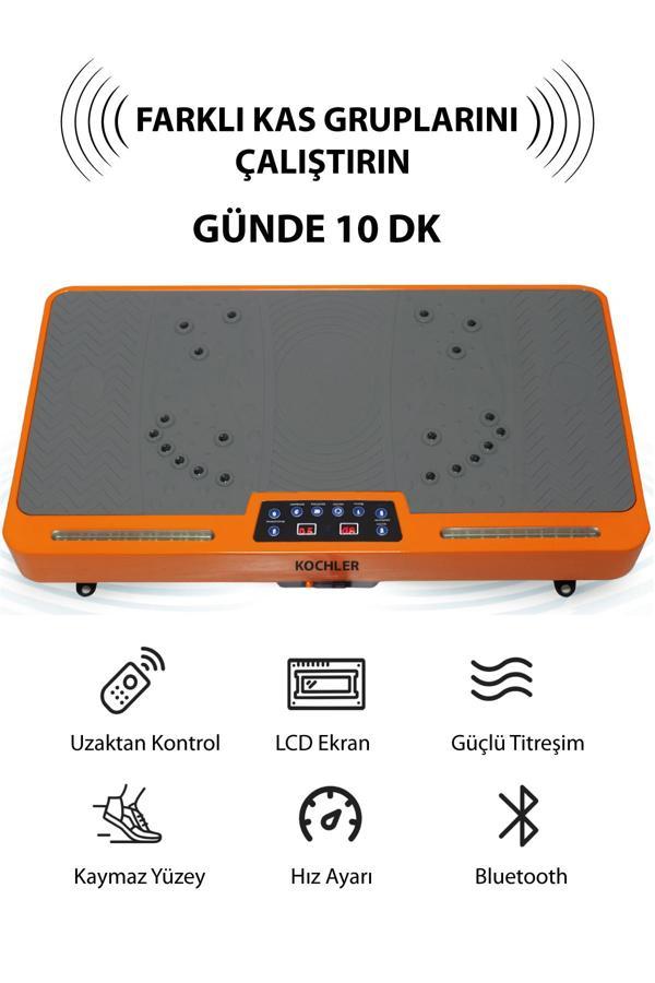 Kochler Bluetoothlu Shaper Titreşimli Kondisyon Aleti Ve Egzersiz Aleti - Kumandalı - Çoklu Program Modu - Image 1