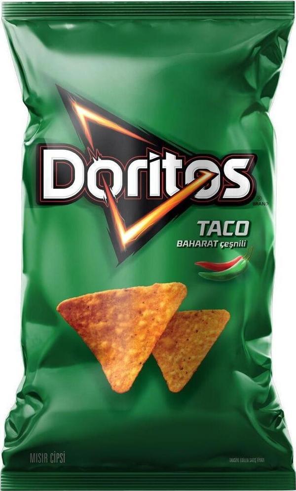 Doritos Taco Süper Boy 118 Gr. ( Cips ) (12'li) - Image 1