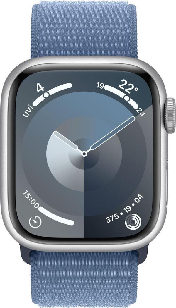 Apple Watch S9 41 Mm Silver Al Winter Blue Sl Gps Mr923Tu/A - Image 1