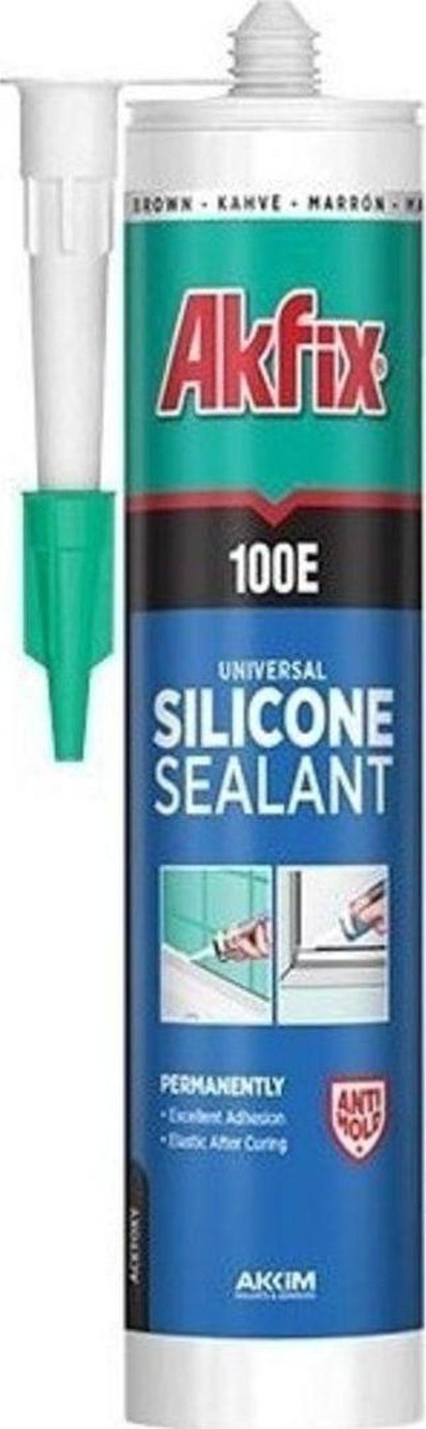 Akfix 1100e Şeffaf Silikon 280 ml - Image 1