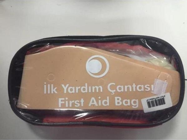 Autokit Karayollarına Uygun Renkli Ilkyardım Çantası - Image 1